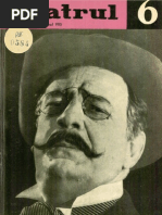 Revista Teatrul, Nr. 6, Anul VII, Iunie 1962