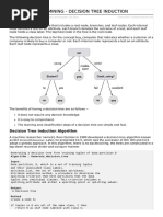 Decision Tree Induction Algorithm