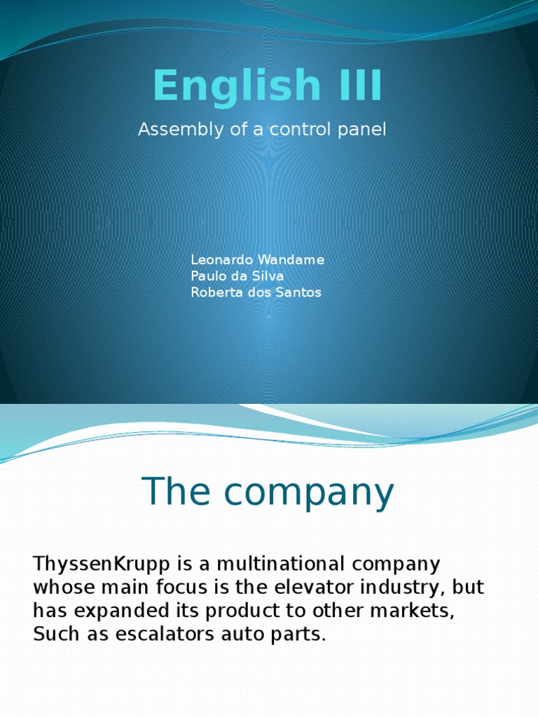 Control Panel Assembly Process Guide | PDF | Computers | Technology ...