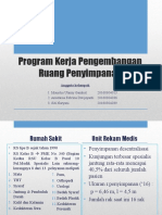 Program Kerja Pengembangan Ruang Penyimpanan