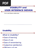 Usability