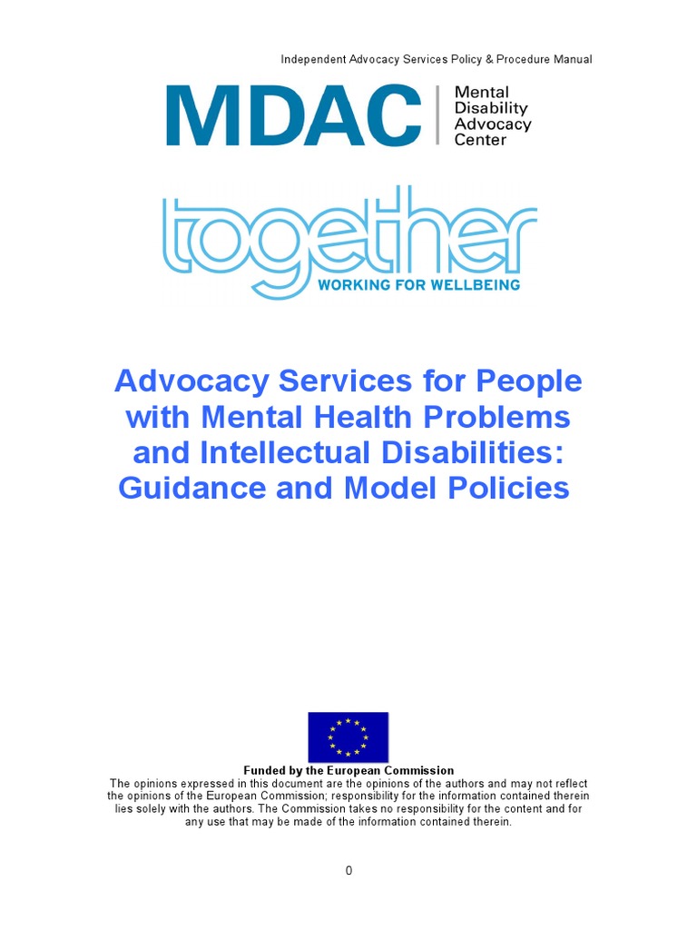 Advocacy Services for People With Mental Health Problems ...