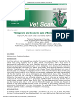 Therapeutic and Cosmetic Uses of Botulinum Toxin _ Vetscan