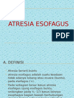 Atresia Esofagus