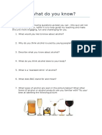 Alcohol Survey