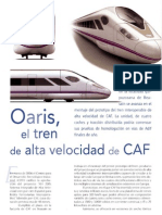 CAF Oaris, Via Libre Junio 2010