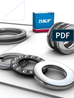 Single direction thrust ball bearings design and load ratings