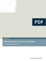 Siemens Drive Harmonics in Power Systems Whitepaper