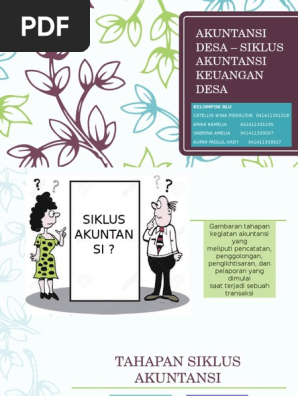 Akuntansi Desa Bab 4 Siklus Akuntansi Keuangan Desa