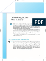 Calculations for Time Value of Money