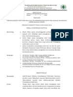 9.4.1. SK TENAGA KLINIS YANG TERLIBAT DALAM UPAYA PENINGKATAN MUTU PELAYANAN KLINIS DAN KESELAMATAN PASIEN.docx