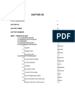 Daftar Isi Laporan Survai Pendahuluan