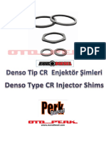 Denso Type CR Injector Shims