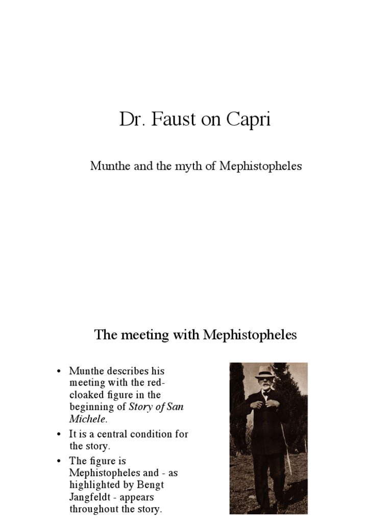DR Faust On Capri PDF Faust Magic (Paranormal)