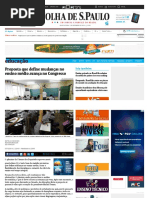 Proposta que define mudanças no ensino médio avança no Congresso - 07_12_2016 - Educação - Folha de S