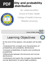 5. Probability and Prob. Distribution