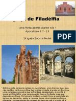 Igreja de Filadélfia: Uma Porta Aberta diante de Nós