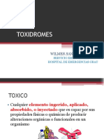 Toxidromes: clasificación y manejo de intoxicaciones
