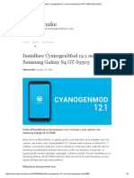 Installare CyanogenMod 12