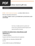 Download 100 REAL TIME CATIA V5 Interview Questions and Answers-CATIA V5 Interview Questions by vhhhyu SN334082778 doc pdf