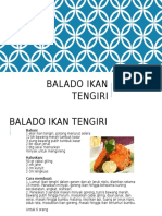 Balado Ikan Tengiri