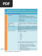 Business Plan Template - Guide I: For Detailed Guidelines On Developing An Effective Business Plan, Visit