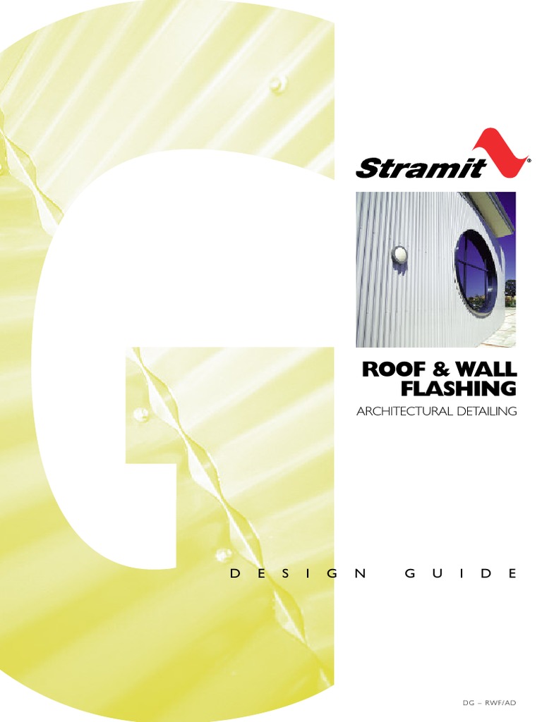 Roof Wall Flashing Architectural Detailing Design Guide | PDF | Roof ...