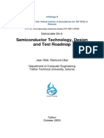 Semiconductor Technology, Design and Test Roadmap: Deliverable D4.4