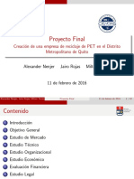 Formulación y evaluación de un proyecto