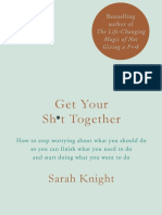 Get Your SH T Together - Author Note