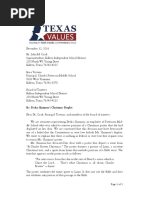 Legal Letter to Killeen ISD School Board 