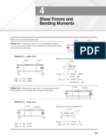 Bending Moment and Sfd