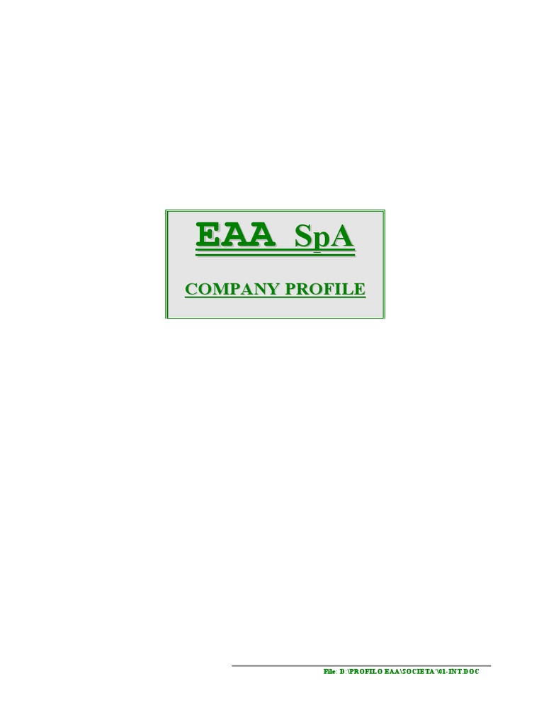 Company Profile | Power Supply | Mains Electricity