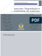 Degradaçao e Flamabilidade de Materiais