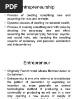 Entrepreneurship