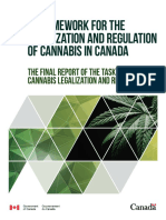 A Framework for the Legalization and Regulation of Cannabis in Canada