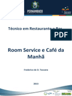 Apostila Room Service e Café da Manhã