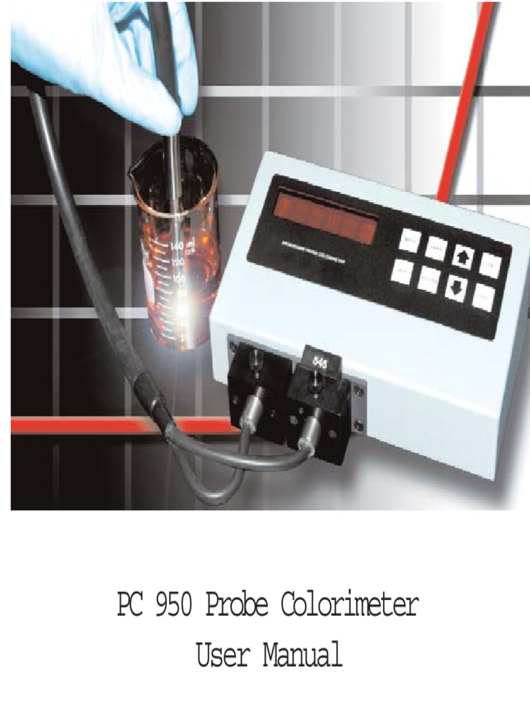 User_manual_3 Brinkmann Probe Colorimeter Absorbance Measuring