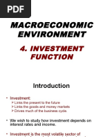 MEE - 4 - Investment Function (2016)