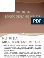 Curs 5 Nutritia Microorganismelor