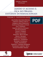 Repensando o Acesso À Justiça No Brasil Estudos Internacionais Volume 2 Final