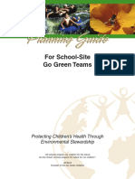 For School-Site Go Green Teams: Protecting Children's Health Through Environmental Stewardship