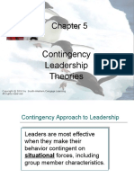 Chapter5 Contingency Leardership Theory