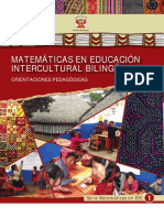 Matemáticas en Educación Intercultural Bilingüe