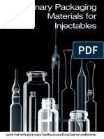 Primary Packaging Materials For Injectables