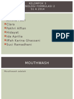 Mouthwash