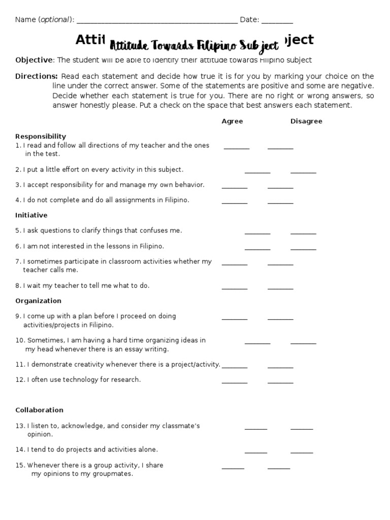 Affective Assessment | PDF | Educational Assessment | Education Theory