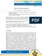 Evidencia 15 Ciclo de Vida Del Producto