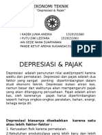 Depresiasi & Pajak