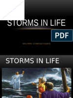 Storms in Life: Facilitator: Ed Sanchez Oliveros
